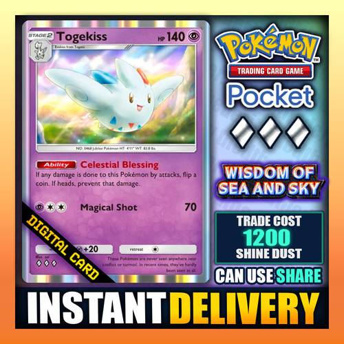 Pokemon tcg pocket togekiss - pokemon,