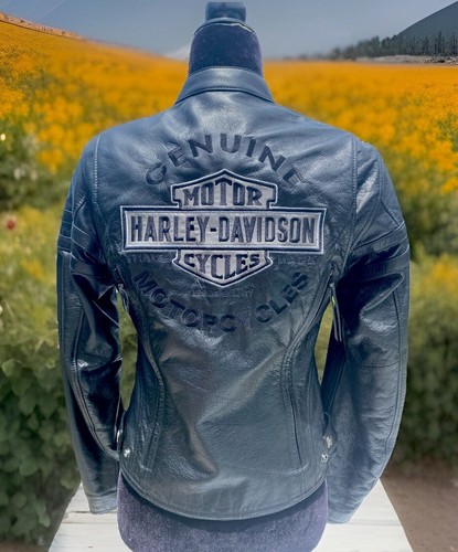 Giacca pelle nera - , harley
