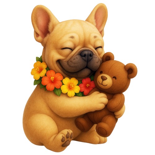 Adesivi bulldog francese - 8,