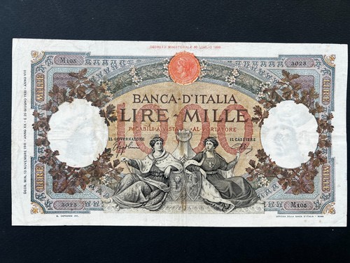 1000 lire capranesi - lire,