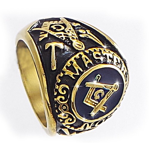 Anello free mason anelli - mason, in