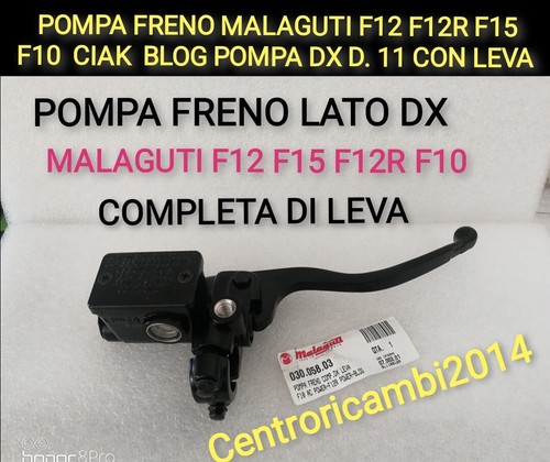 Pompa freno malaguti f12 f12r - freno,