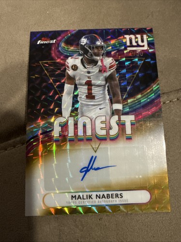 Topps 2025 finest malik - topps,