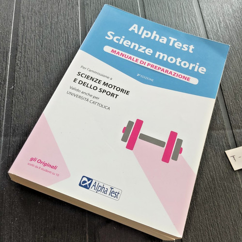 Alpha test scienze motorie - motorie, e