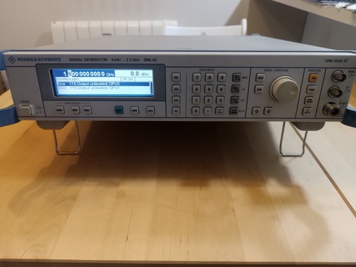 Rohde schwarz sml02 rf - sml02,