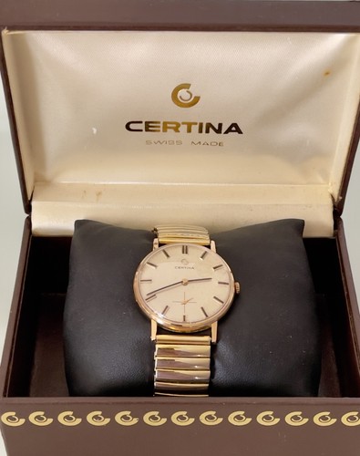 Reloj certina carga manual - certina,