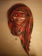 Volto donna cuoio - volto,