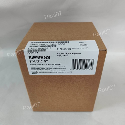 New siemens 6es7307 - new, 6es7307-1ka01-0aa0