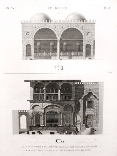 Cairo superba grande incisione - cairo,