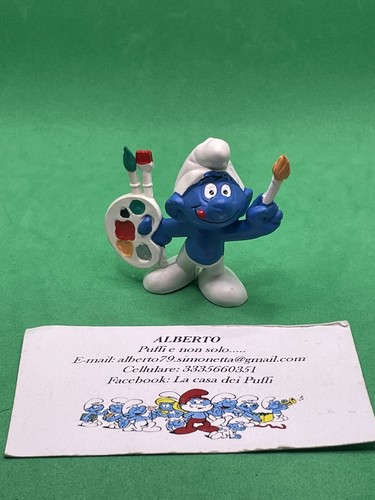 Puffi smurfs puffo artista - puffi,