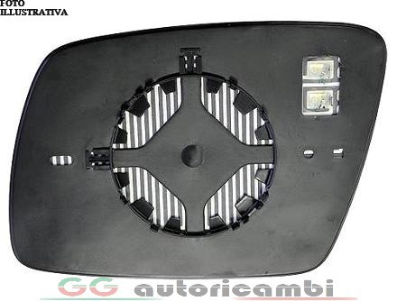 Piastra specchio per - specchio,