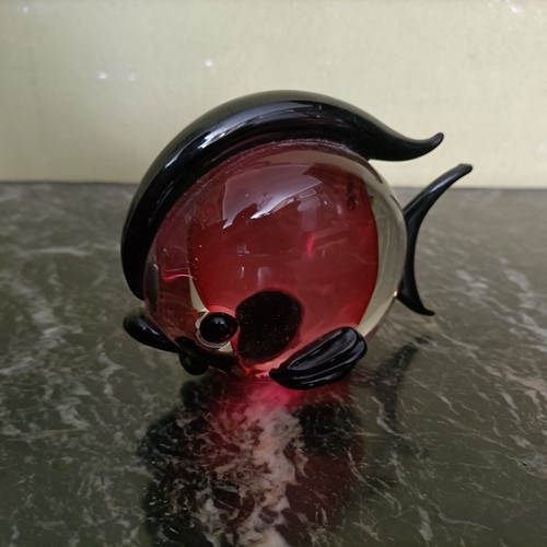 Pesce vetro murano vetreria - di,