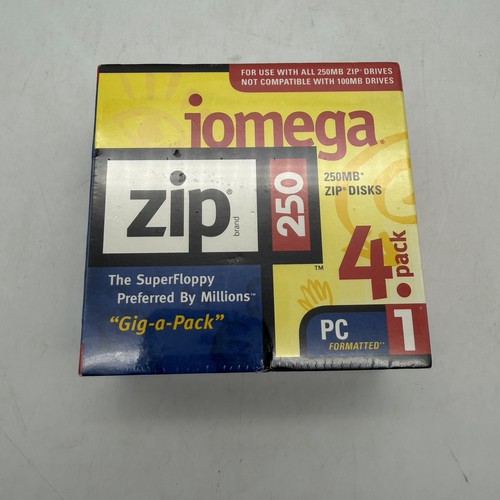 Iomega zip disks 250mb - zip,