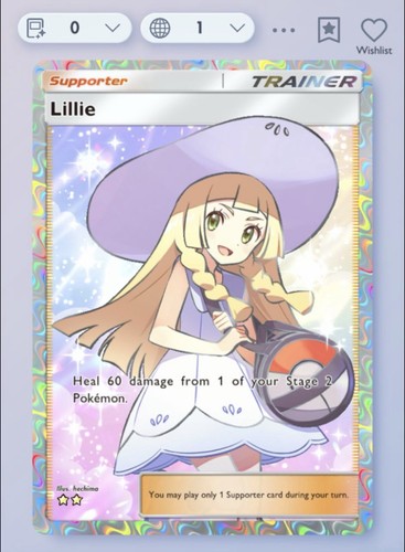 Pokemon tcg pocket lillie - lillie,