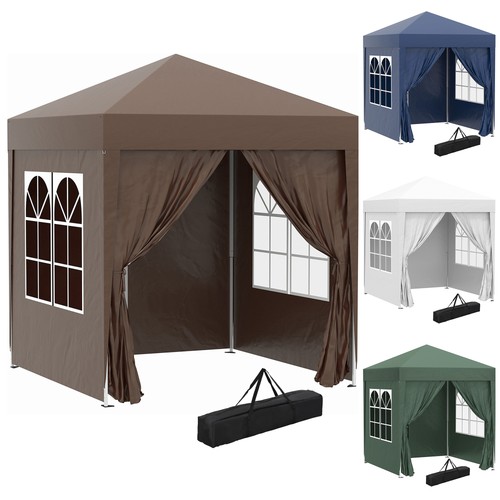 Outsunny gazebo pieghevole pop - gazebo,