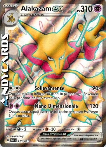 Alakazam 215 091 - 215/091, rara