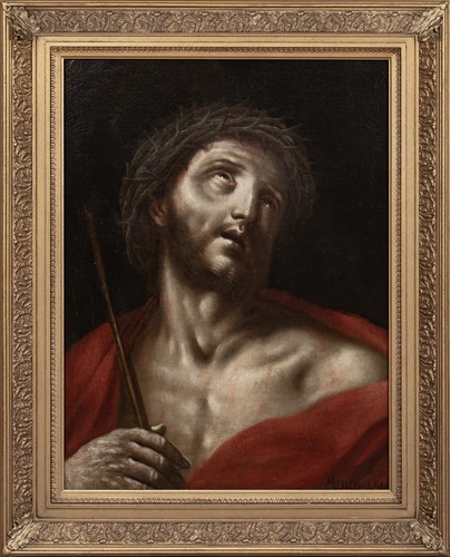 Cristo con corona spine - cristo,