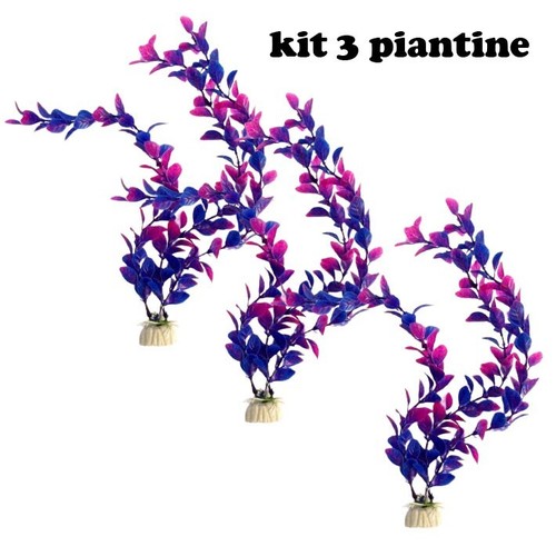 Pianta finta per acquario - per,