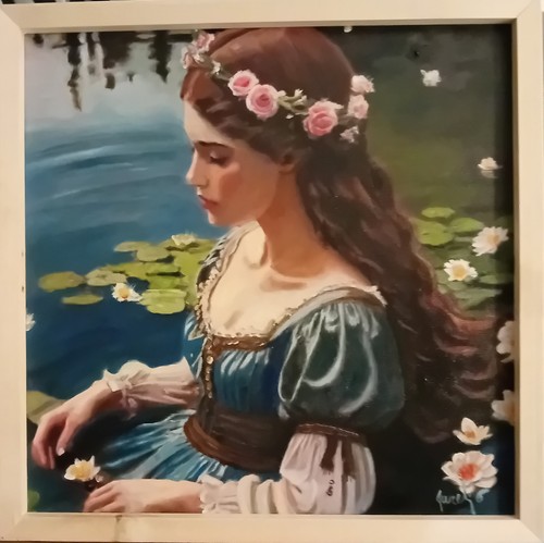Mio dipinto olio tela - ad, su