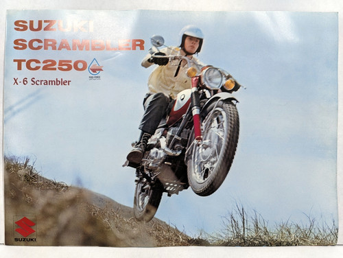 Vintage 1968 suzuki tc250 6 - tc250, x-6