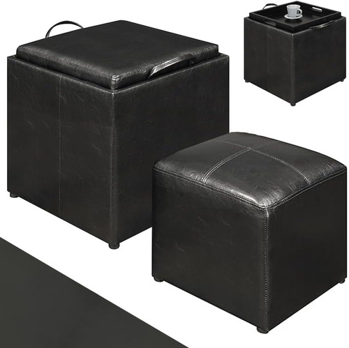Set pouf contenitori - set, 2
