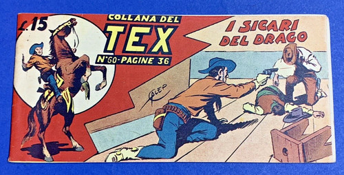 Tex striscia prima serie 60 - prima, n.
