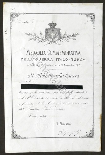 Guerra italo turca - guerra, 1911-1912