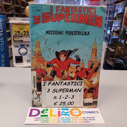 Fantastici supermen serie - supermen,