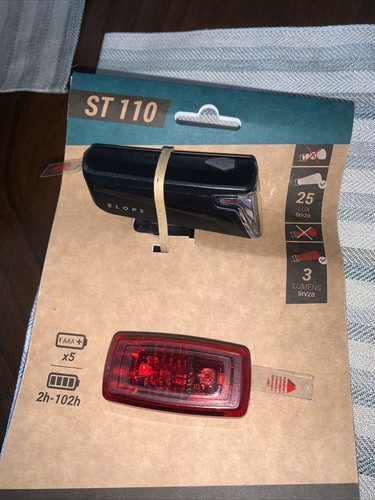 Set luci bici decathlon - luci, 110
