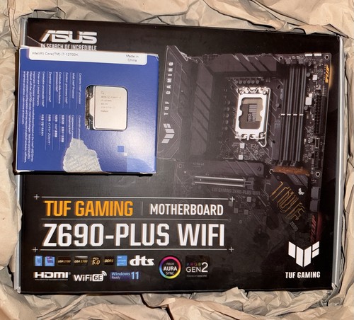 Bundle intel 12700k asus - i7,