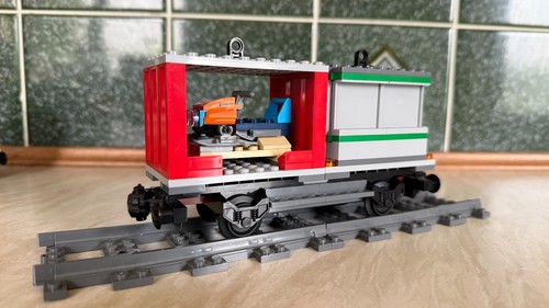Lego treno carro merci - treno, (60198)