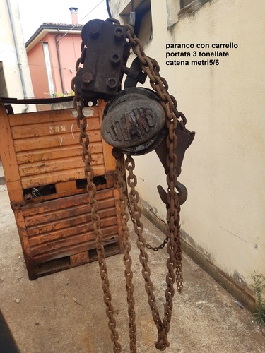 Paranco portata kg3000 con - paranco,