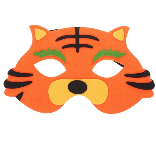 Maschera tigre cosplay mezza