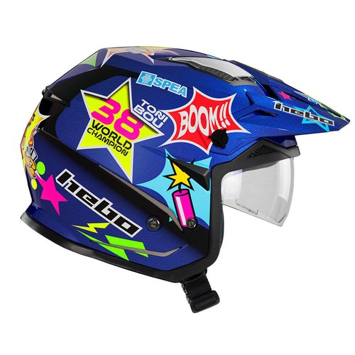 Casco hebo trials - zona, toni