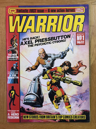 Warrior uk magazine - #1, (1982)