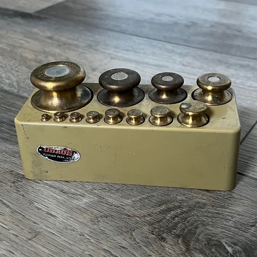 Set pesi calibrazione ottone