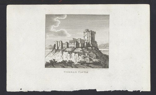 Norham castle r metcalf - norham, di
