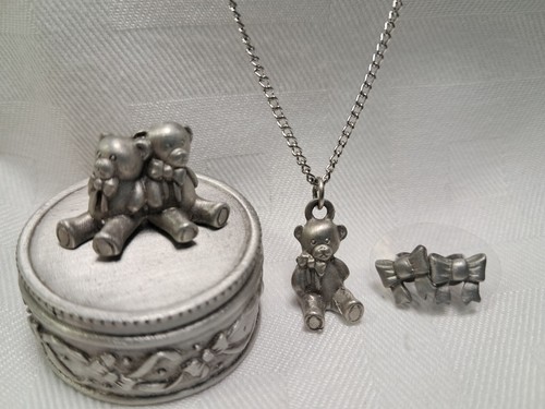 Set portagioie collana orso e - set,