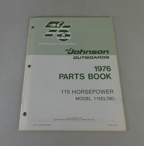 Catalogo parti johnson - parti,