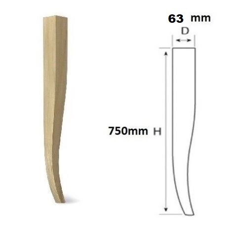 Gamba gambe legno faggio - gamba, legno,