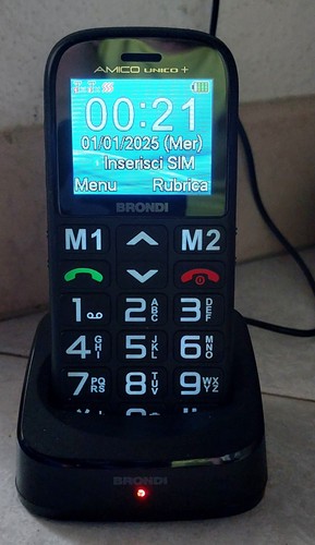 Cellulare senior gsm brondi - cellulare,