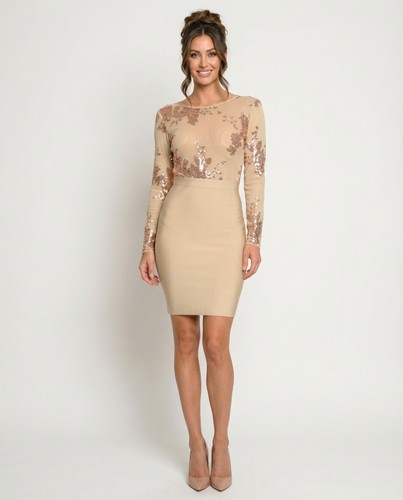 Vestito donna body trasparente