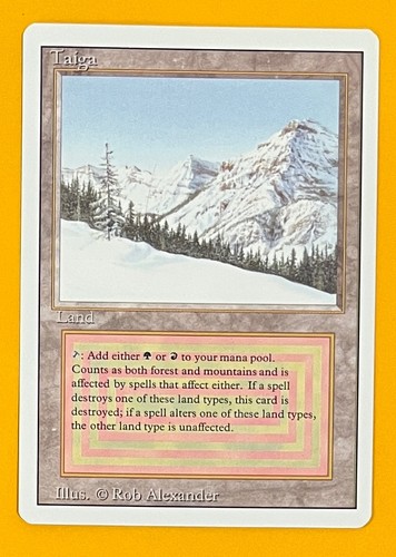 Mtg taiga revisionato - mtg,