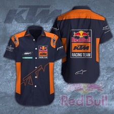 Camicia hot uomo - red, ktm