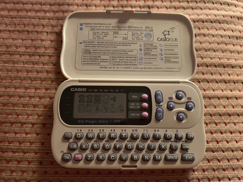 Casio magic diary 200 - magic, c-200