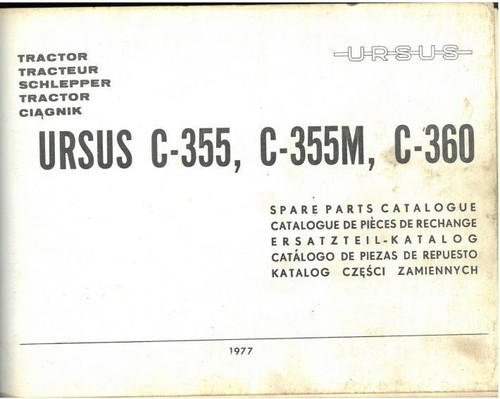 Trattore ursus 355 355m - c-355, c-355m