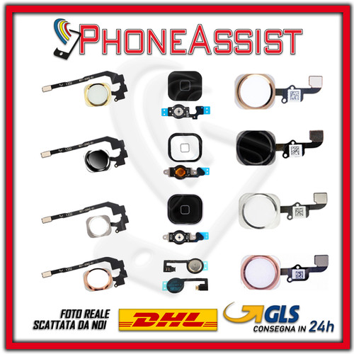 Tasto centrale home button per - tasto,