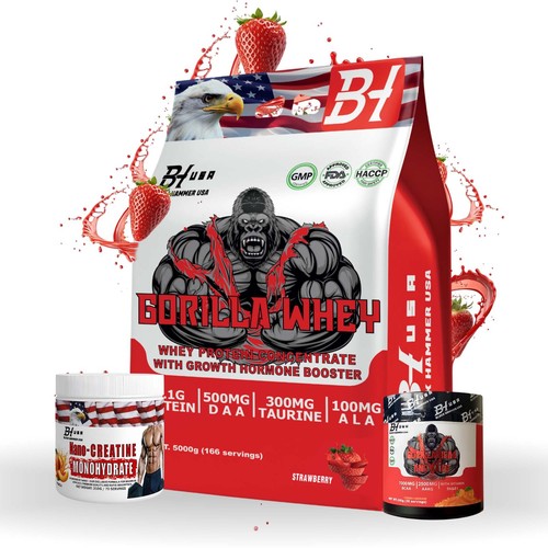Gorilla whey protein 5kg - whey,