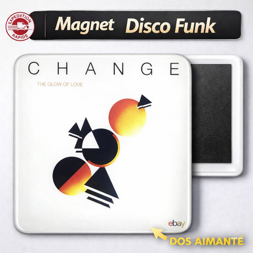 Magnet aimanté frigo - magnet, disco