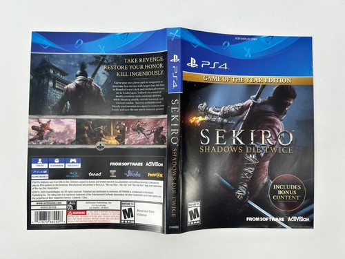 Sekiro shadows die twice ps4 - sekiro,
